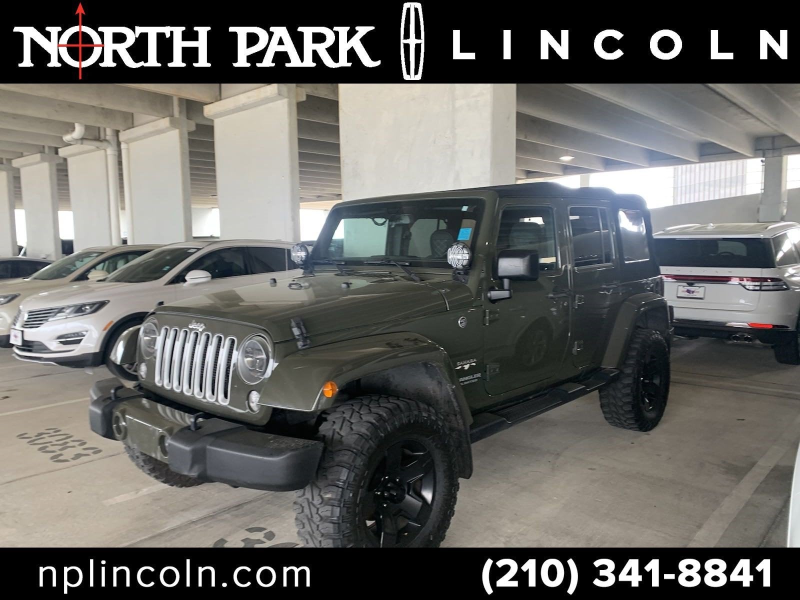 2016 Jeep Wrangler Unlimited Sahara San Antonio TX | North Park Lincoln  1C4BJWEG8GL132754