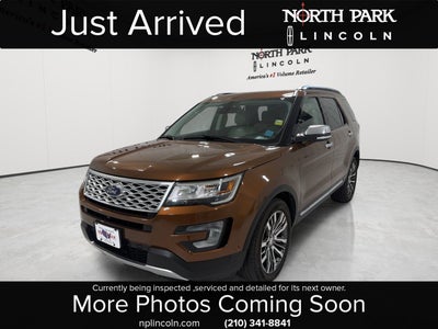 2017 Ford Explorer Platinum