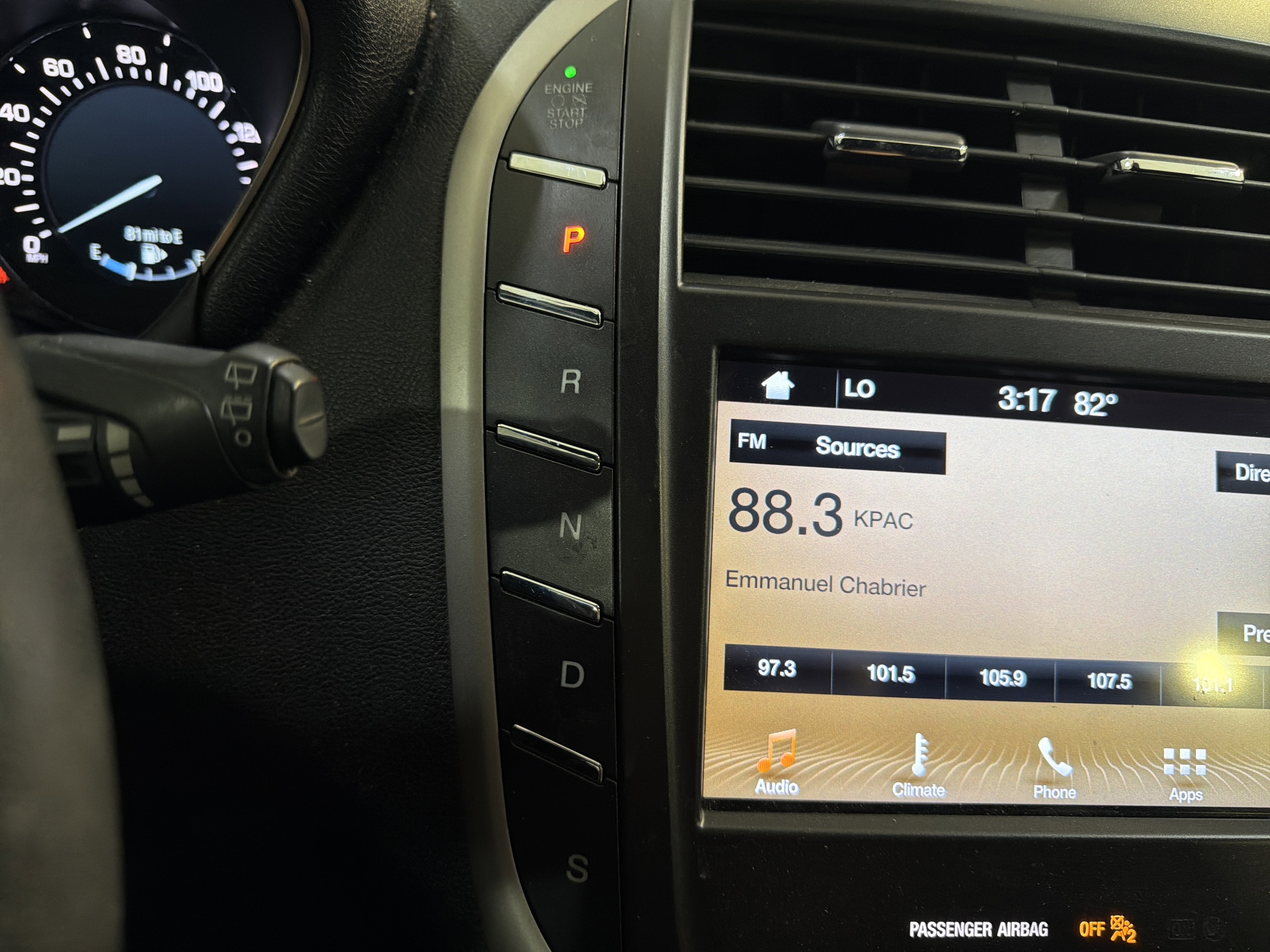2017 Lincoln MKC Premiere