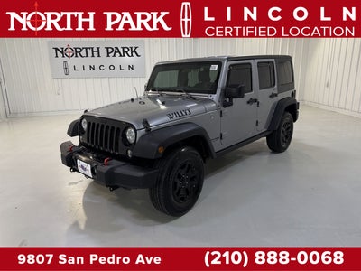 2018 Jeep Wrangler JK Unlimited Willys Wheeler