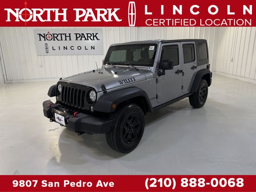 2018 Jeep Wrangler JK Unlimited Willys Wheeler