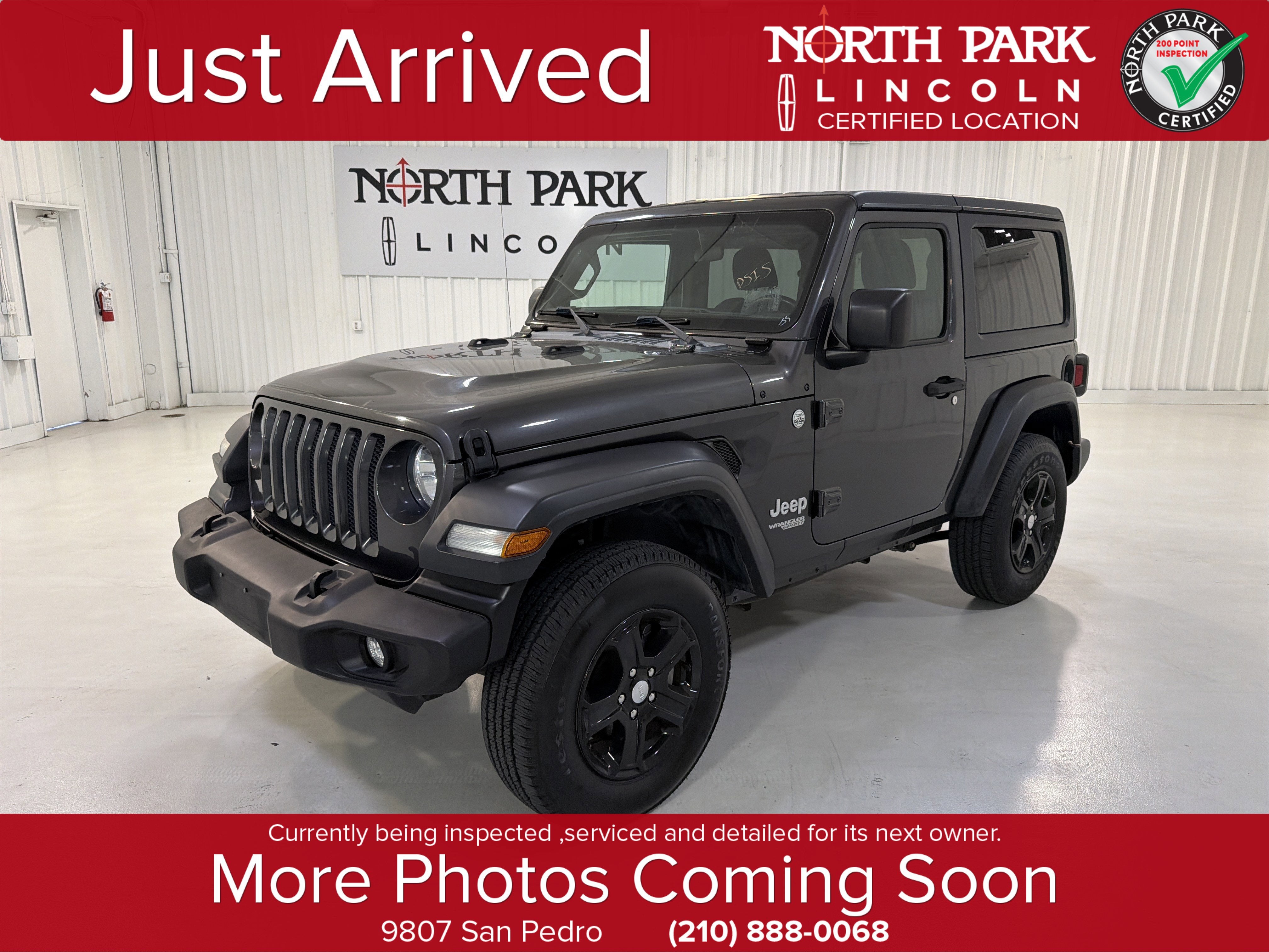 2020 Jeep Wrangler Sport S