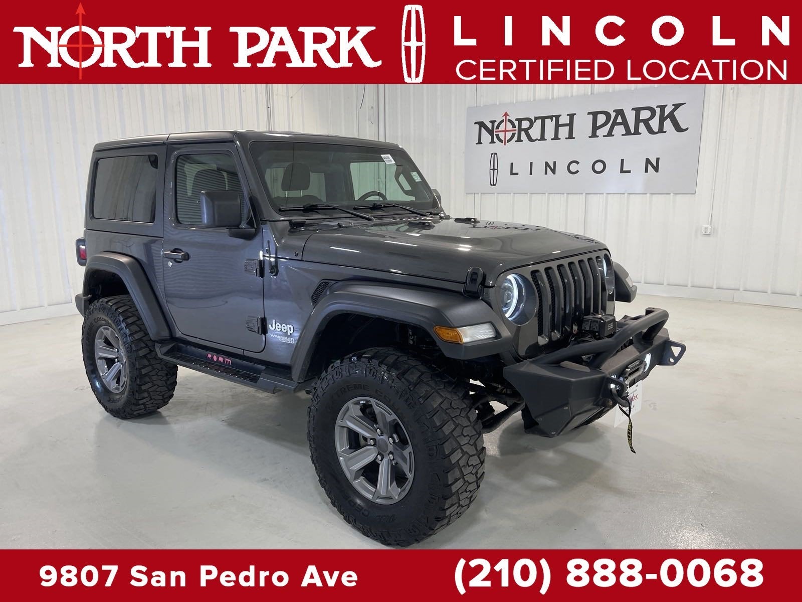 2019 Jeep Wrangler Sport S San Antonio TX | North Park Lincoln  1C4HJXAN6KW684894