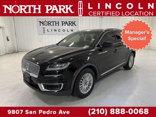 2019 Lincoln Nautilus Standard