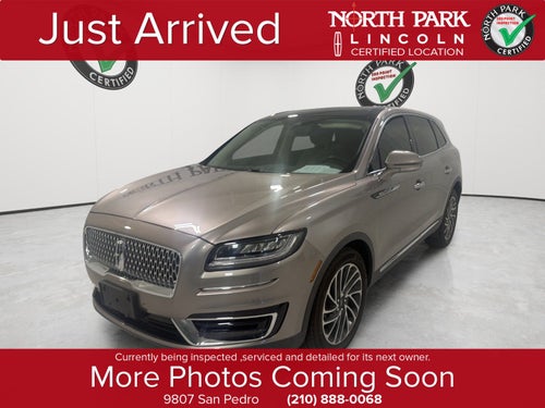 2020 Lincoln Nautilus Reserve