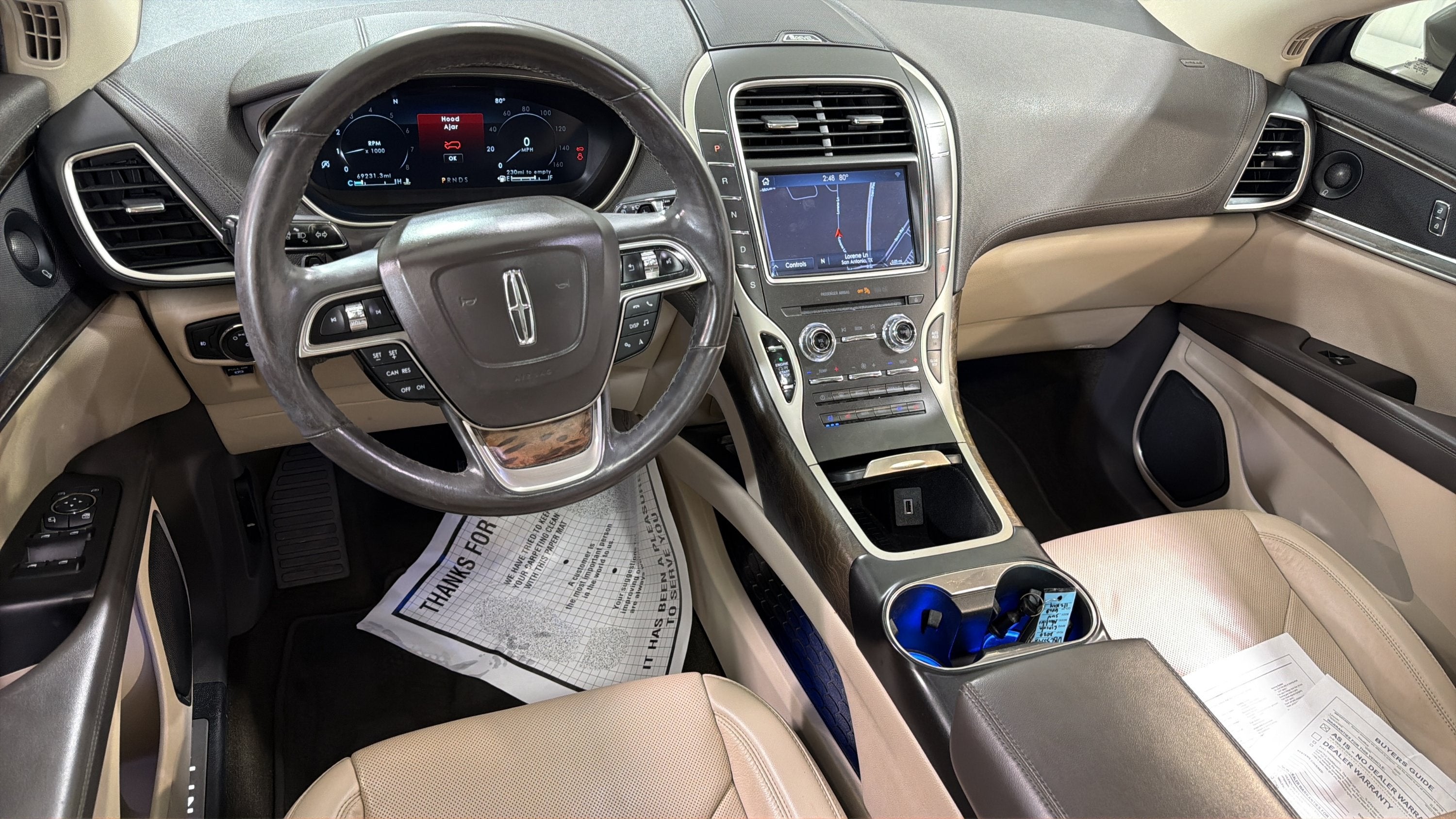 2020 Lincoln Nautilus Reserve
