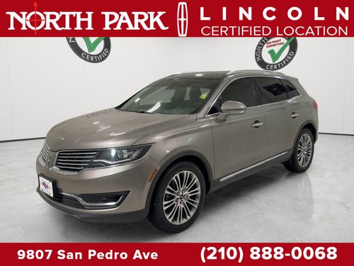 2016 Lincoln MKX Reserve