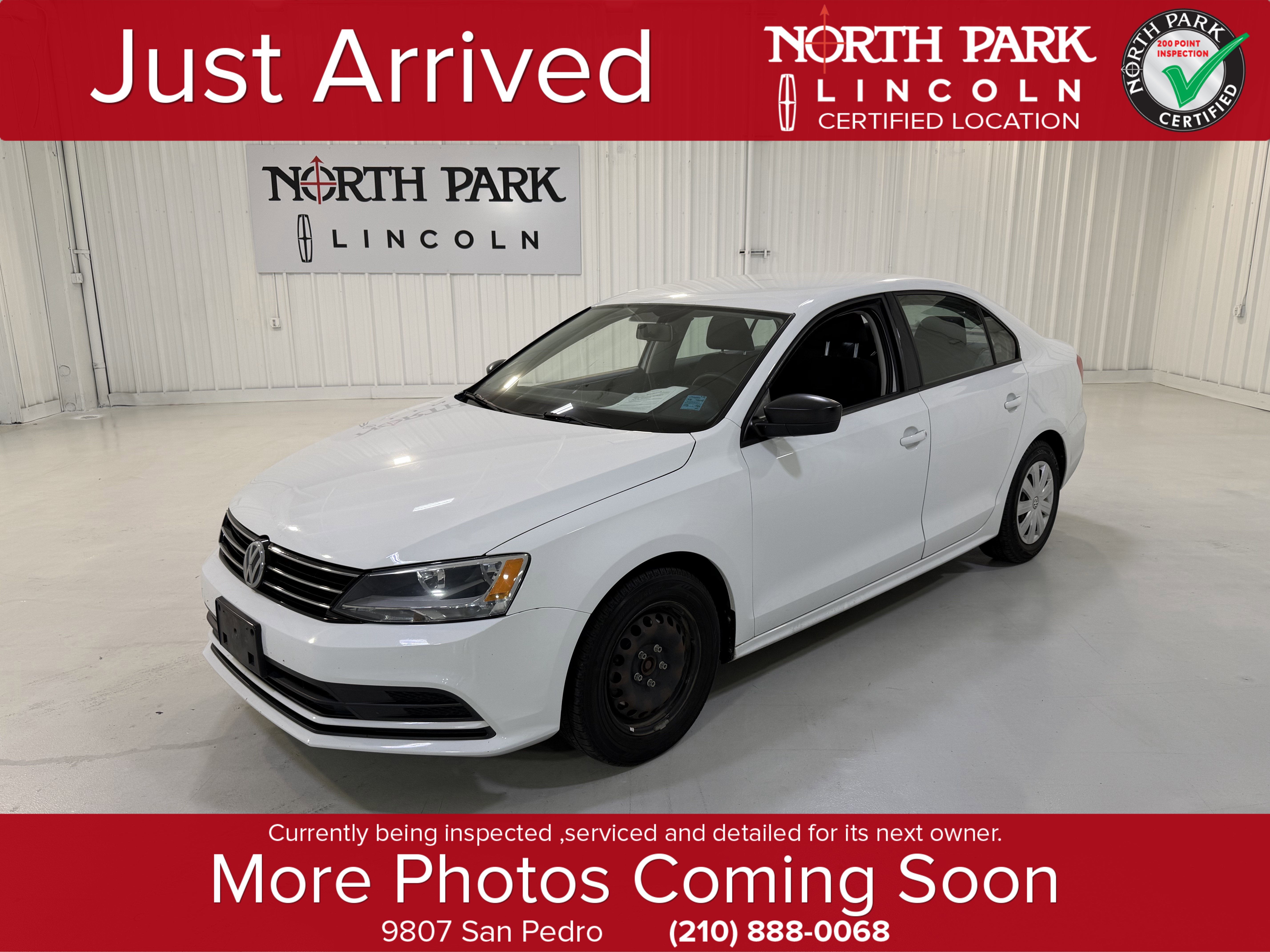 2015 Volkswagen Jetta 2.0L S