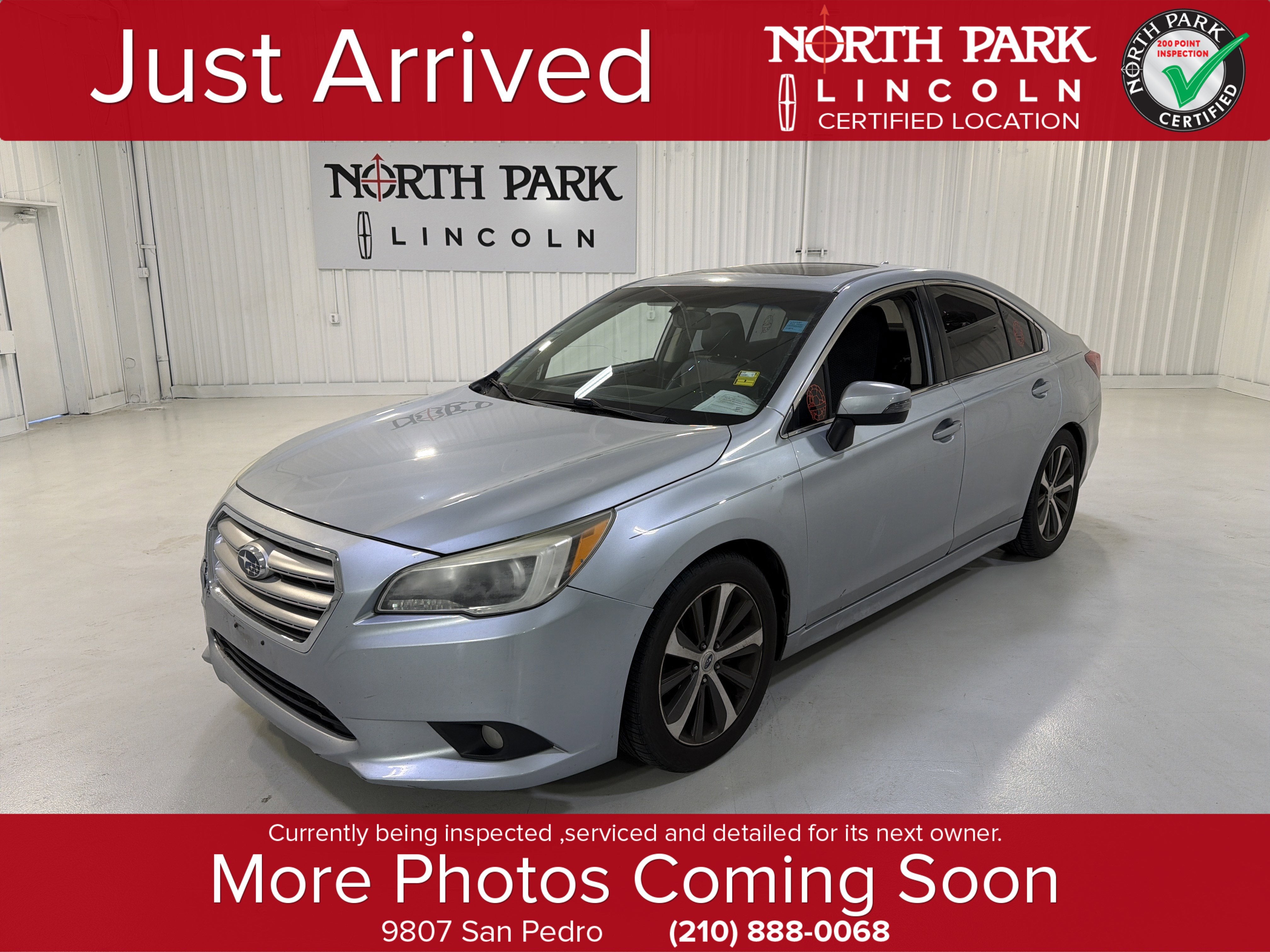 2016 Subaru Legacy 2.5i Limited