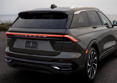 The rear of a 2026 Lincoln Black Label™ Nautilus® SUV displays full LED rear lighting. | North Park Lincoln in San Antonio TX