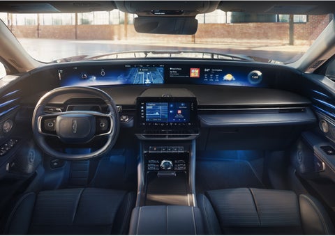The panoramic display is shown in a 2026 Lincoln Nautilus® SUV. | North Park Lincoln in San Antonio TX