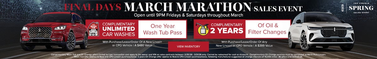 MARCH MARATHON SALES EVENT
