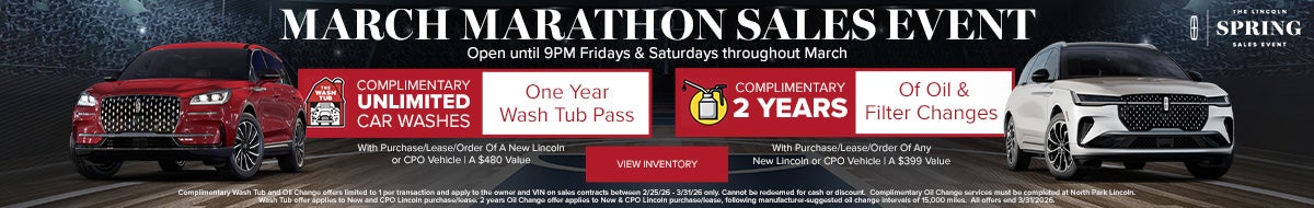 MARCH MARATHON SALES EVENT