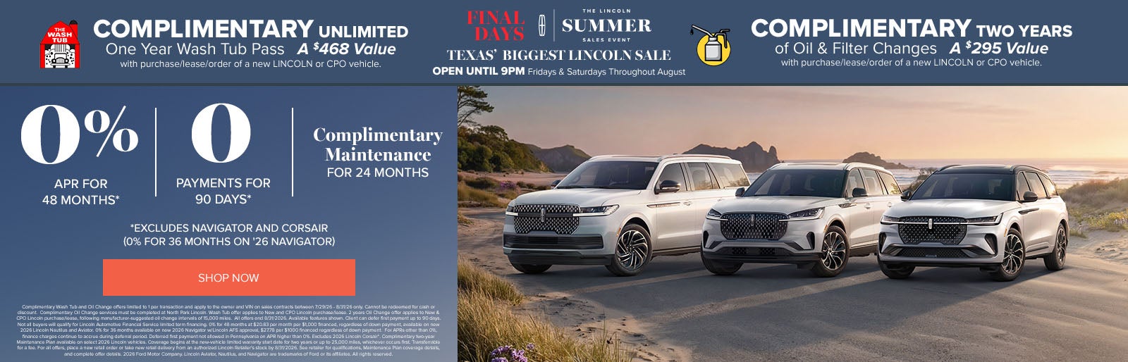 August Special Benefits